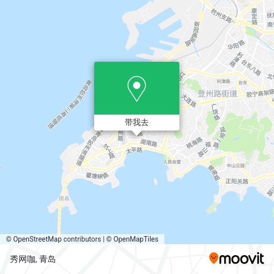 秀网咖地图