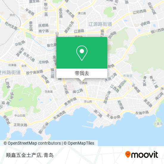 顺鑫五金土产店地图