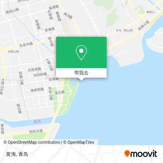 黄海地图