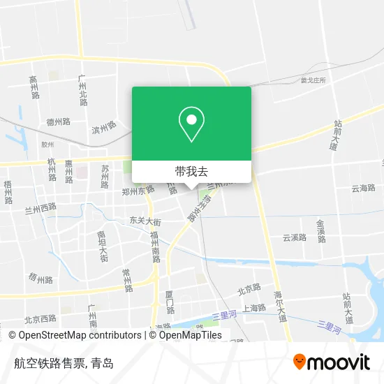 航空铁路售票地图