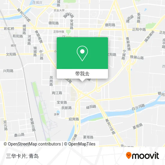 三华卡片地图