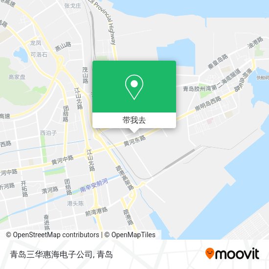 青岛三华惠海电子公司地图