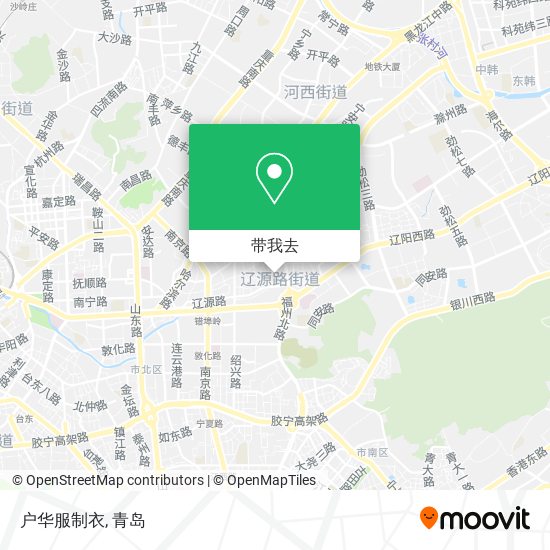 户华服制衣地图