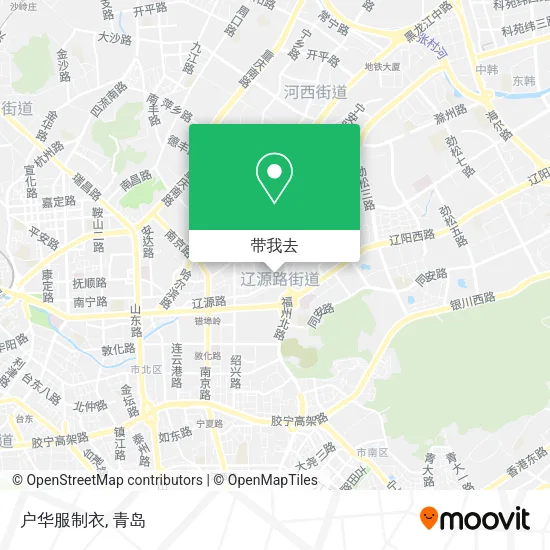 户华服制衣地图