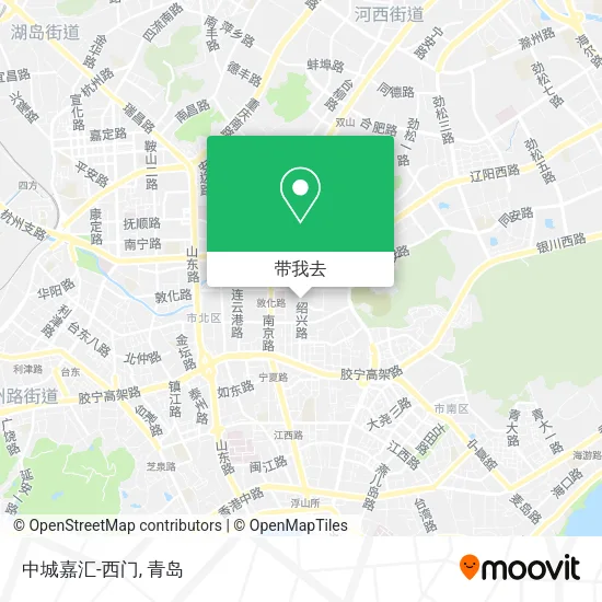 中城嘉汇-西门地图
