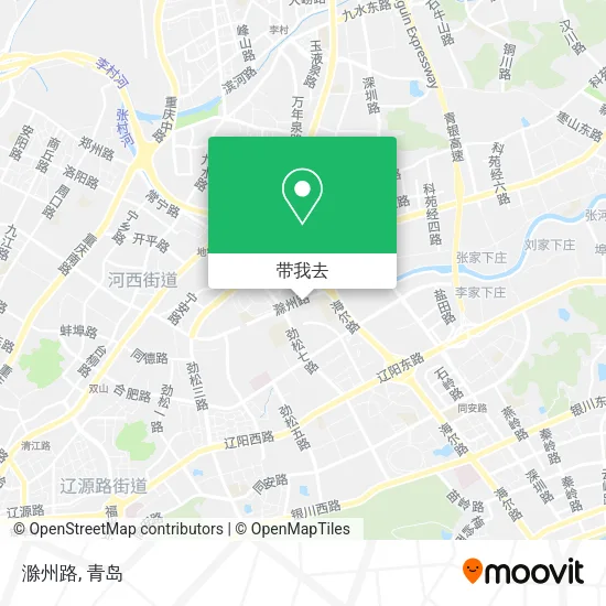滁州路地图