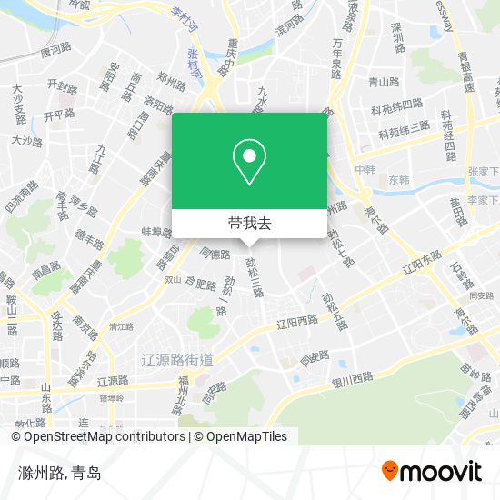 滁州路地图
