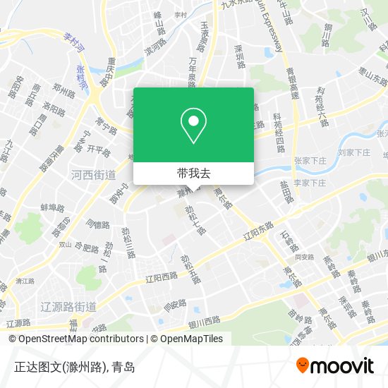 正达图文(滁州路)地图