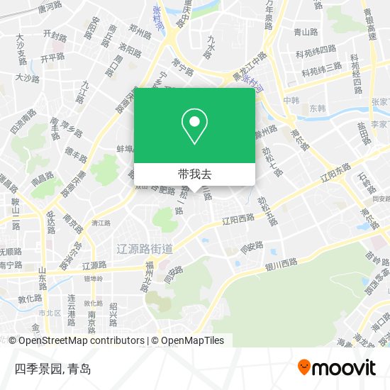 四季景园地图