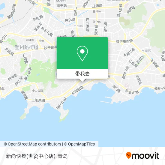 新尚快餐(世贸中心店)地图