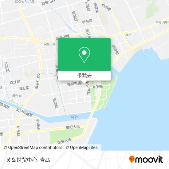 黄岛世贸中心地图