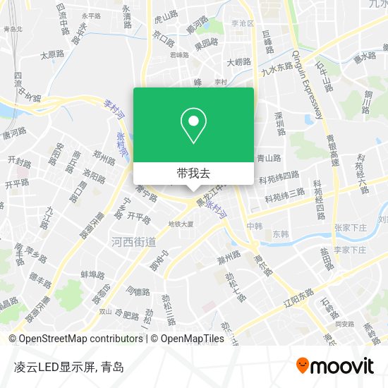 凌云LED显示屏地图