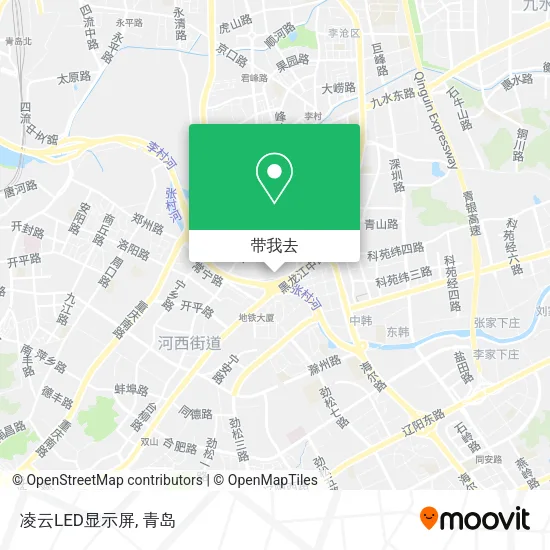 凌云LED显示屏地图
