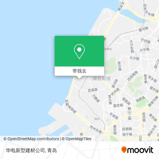 华电新型建材公司地图