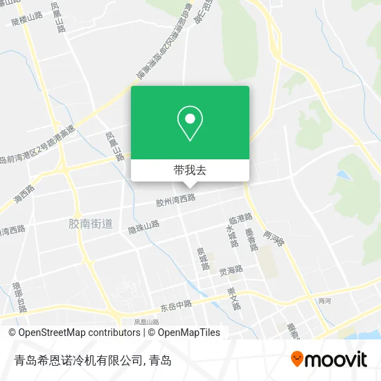 青岛希恩诺冷机有限公司地图