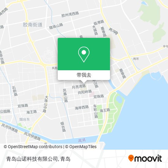 青岛山诺科技有限公司地图