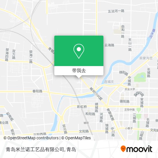 青岛米兰诺工艺品有限公司地图