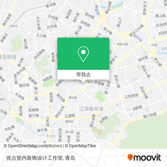 优点室内装饰设计工作室地图