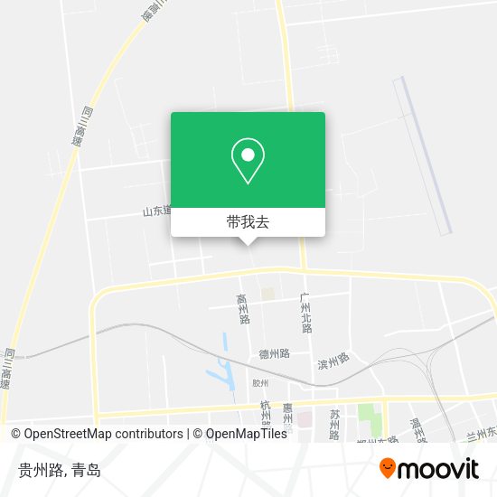 贵州路地图