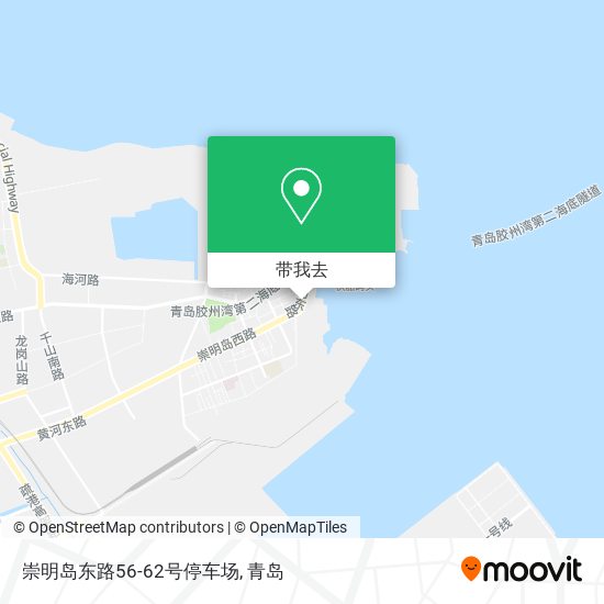 崇明岛东路56-62号停车场地图