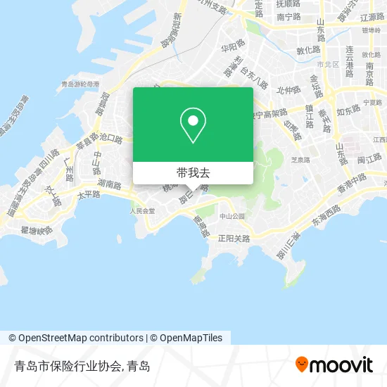 青岛市保险行业协会地图