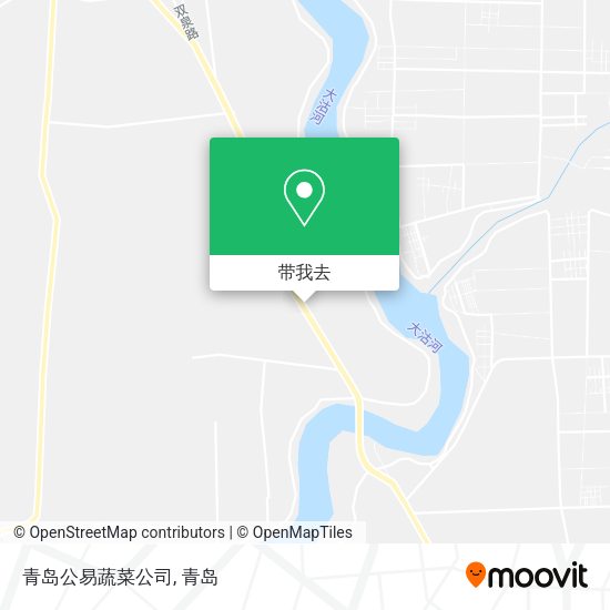 青岛公易蔬菜公司地图