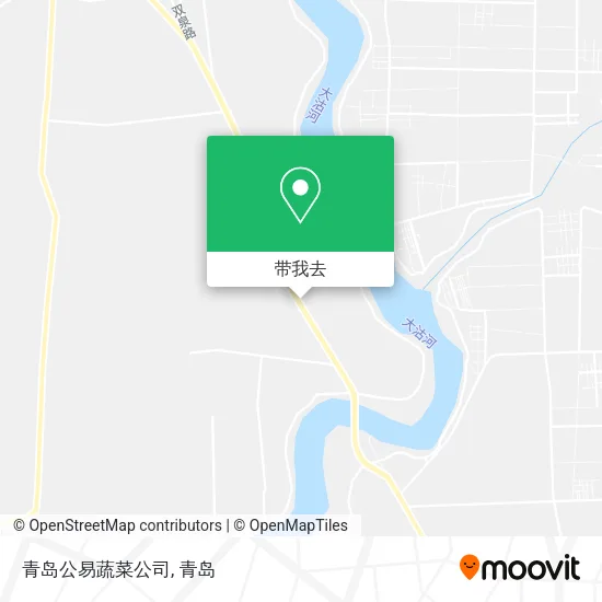 青岛公易蔬菜公司地图