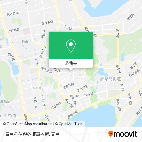 青岛公信税务师事务所地图