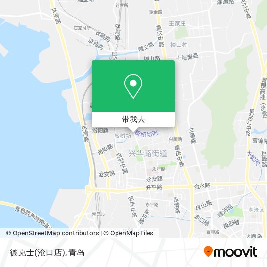 德克士(沧口店)地图