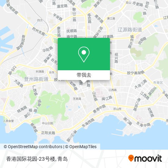香港国际花园-23号楼地图