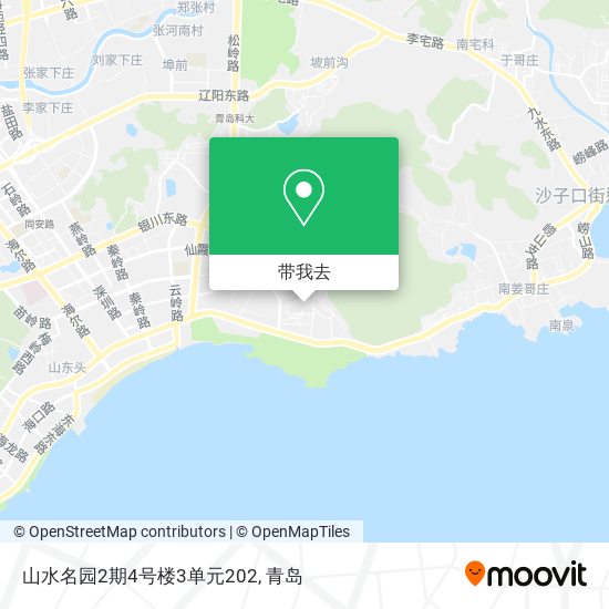 山水名园2期4号楼3单元202地图