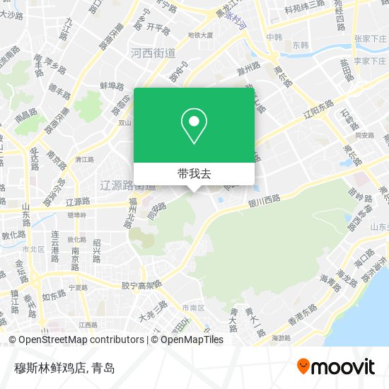 穆斯林鲜鸡店地图