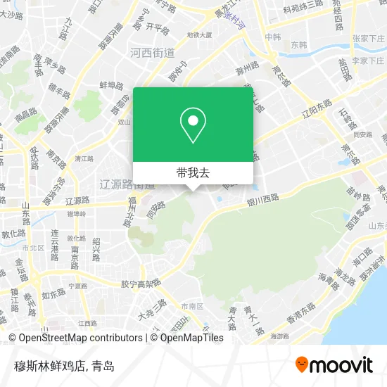 穆斯林鲜鸡店地图