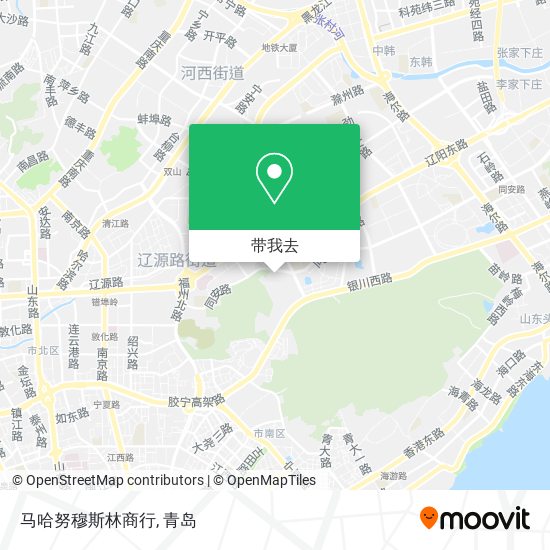 马哈努穆斯林商行地图