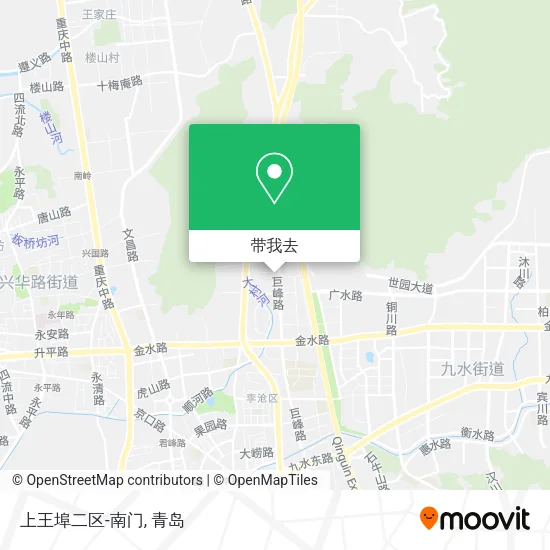 上王埠二区-南门地图