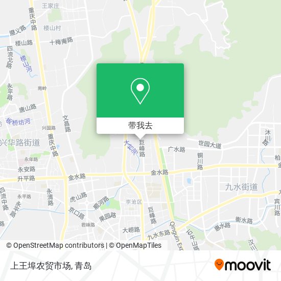 上王埠农贸市场地图