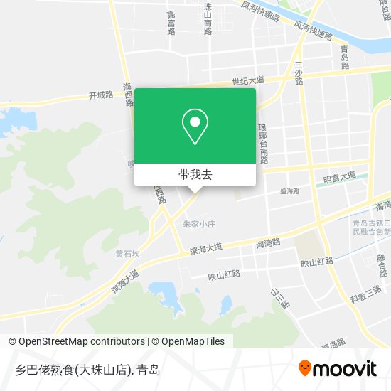 乡巴佬熟食(大珠山店)地图