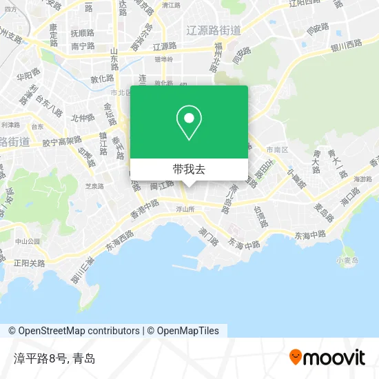 漳平路8号地图