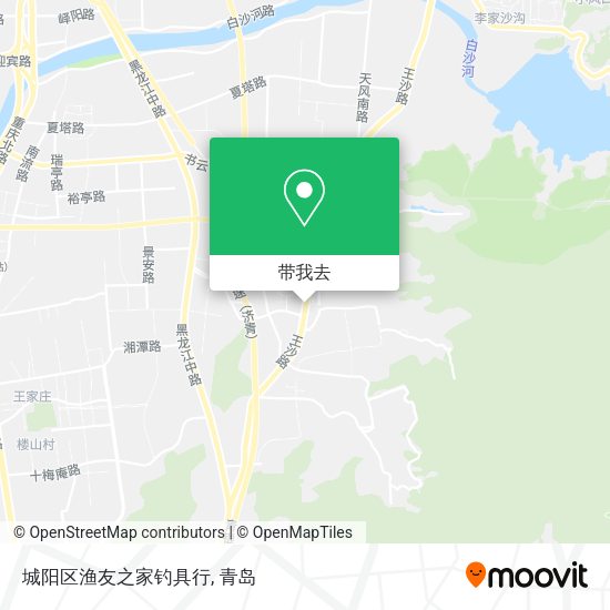 城阳区渔友之家钓具行地图