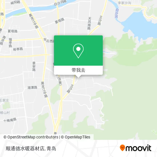 顺通德水暖器材店地图