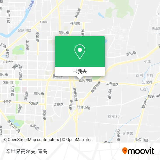 辛世界高尔夫地图