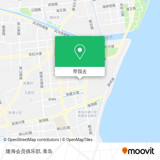 隆海会员俱乐部地图