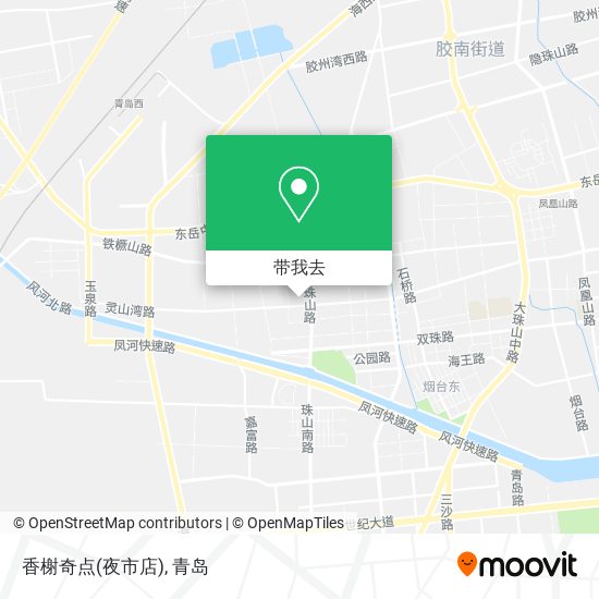 香榭奇点(夜市店)地图