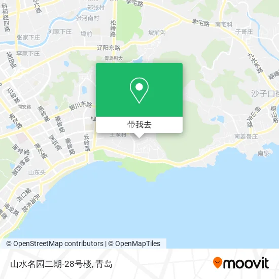 山水名园二期-28号楼地图