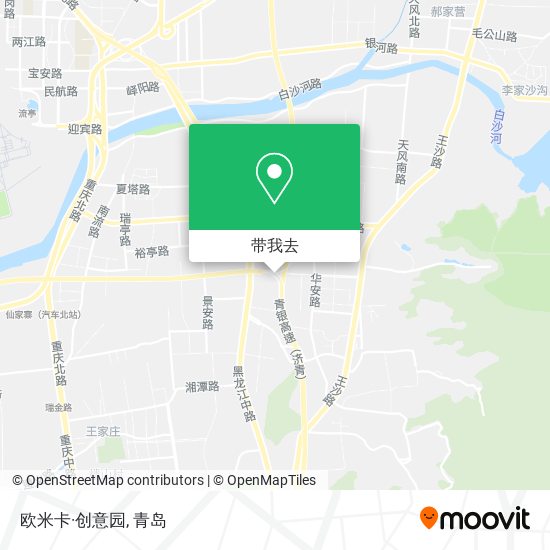 欧米卡·创意园地图