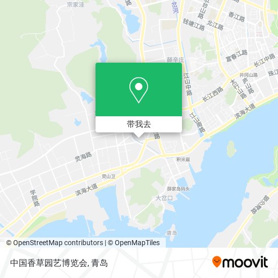 中国香草园艺博览会地图