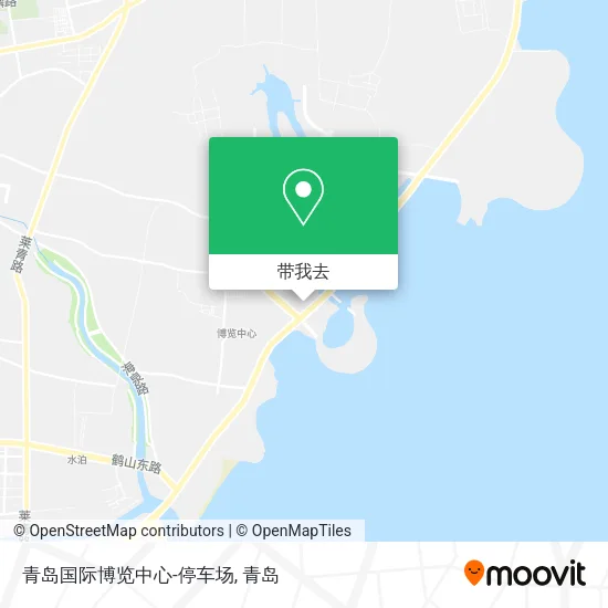 青岛国际博览中心-停车场地图