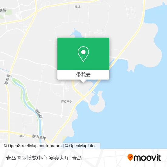 青岛国际博览中心-宴会大厅地图