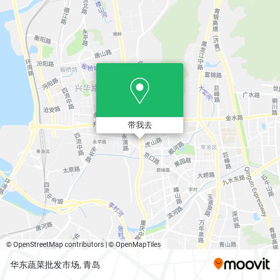 华东蔬菜批发市场地图