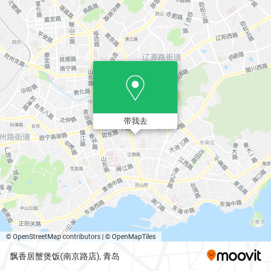 飘香居蟹煲饭(南京路店)地图